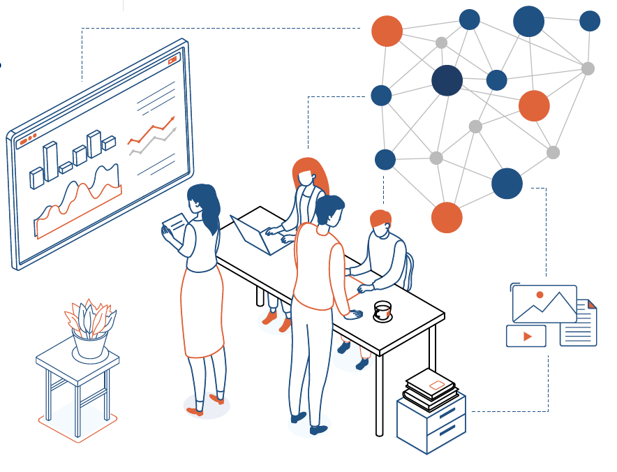 Big Data to Connected Data illustration