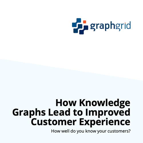 How Knowledge Graphs Lead to Improved Customer Experience — whitepaper cover