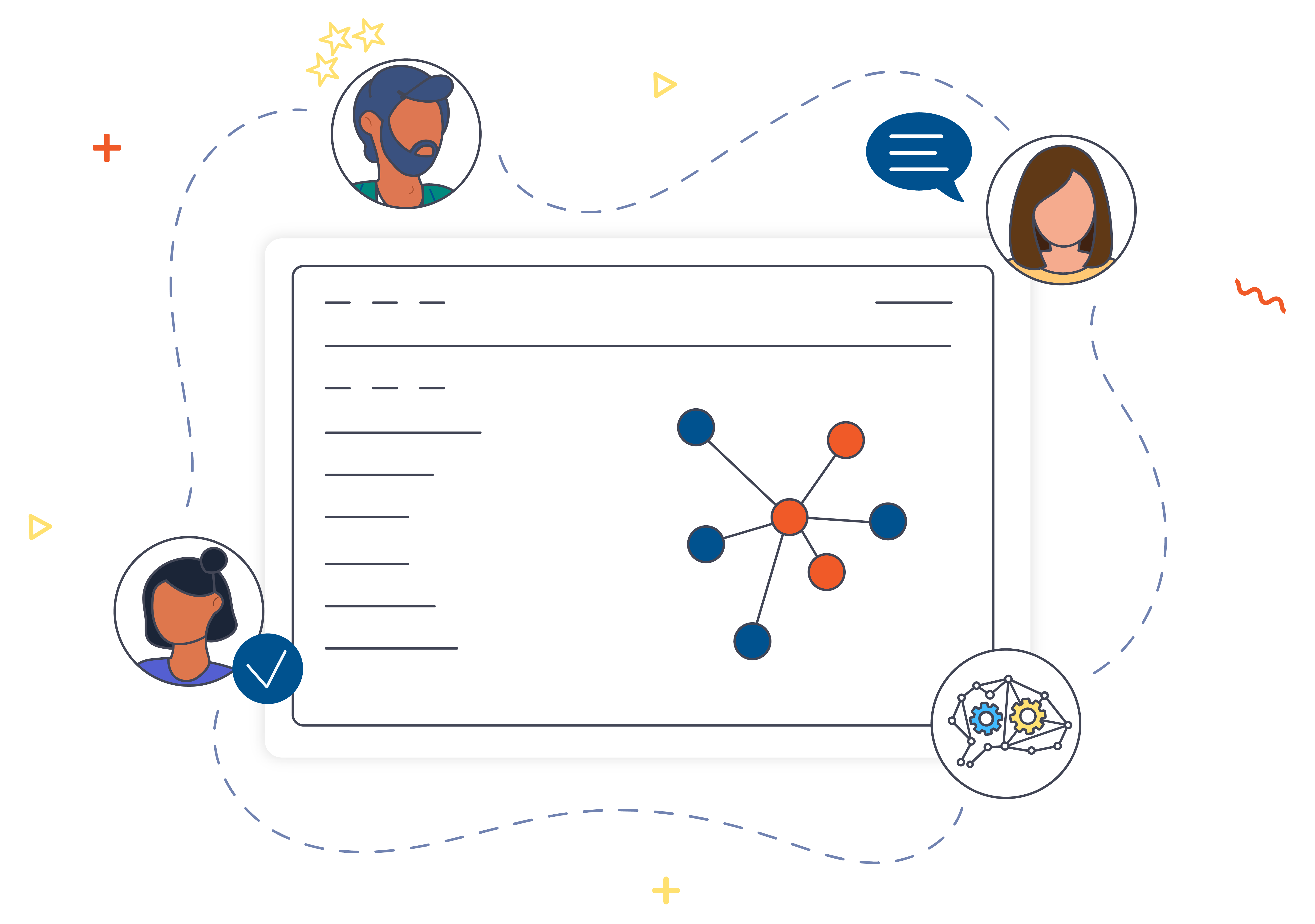 Transparent knowledge coordination